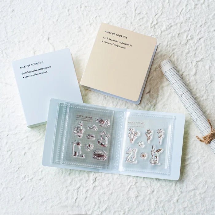 MU Lifestyle | Classeur de Rangement pour Tampons - MU Lifestyle - Pink - millenotes