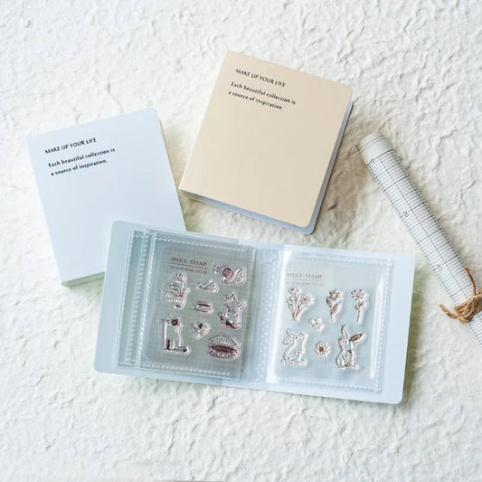 MU Lifestyle | Classeur de Rangement pour Tampons - MU Lifestyle - Pink - millenotes