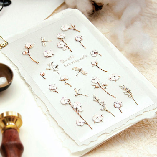 MU Lifestyle Pop - up Stickers 3D | 003 Coton - MU Lifestyle - millenotes