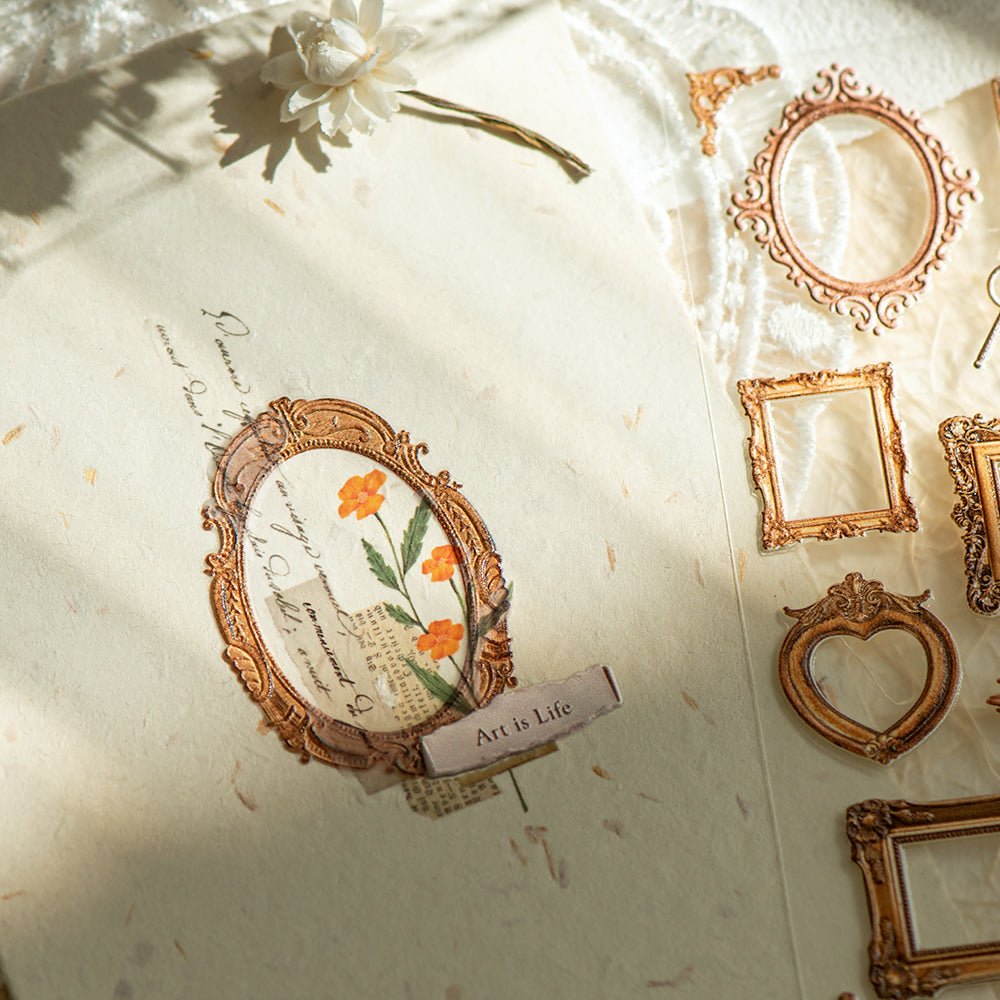 MU Lifestyle Pop - up Stickers 3D | 004 Cadres - MU Lifestyle - millenotes