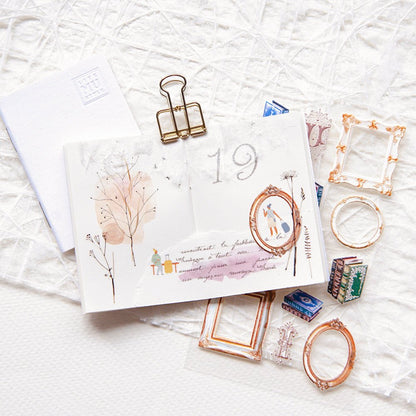 MU Lifestyle Pop - up Stickers 3D | 010 Cadres et livres - MU Lifestyle - millenotes