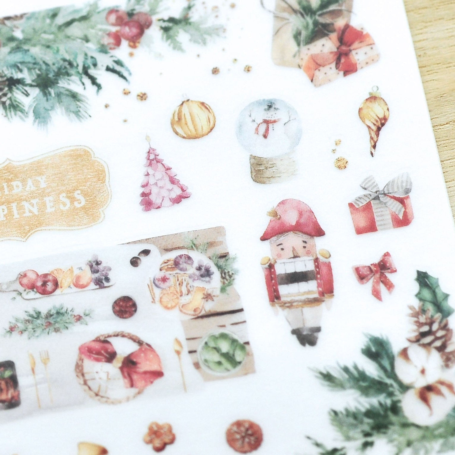 MU Lifestyle Print - On Stickers | Décalcomanies 008 Noël - MU Lifestyle - millenotes