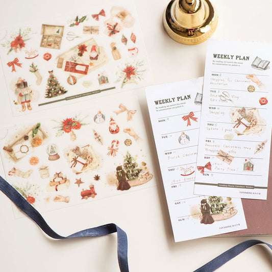 MU Lifestyle Print - On Stickers | Décalcomanies 023 Noël - MU Lifestyle - millenotes