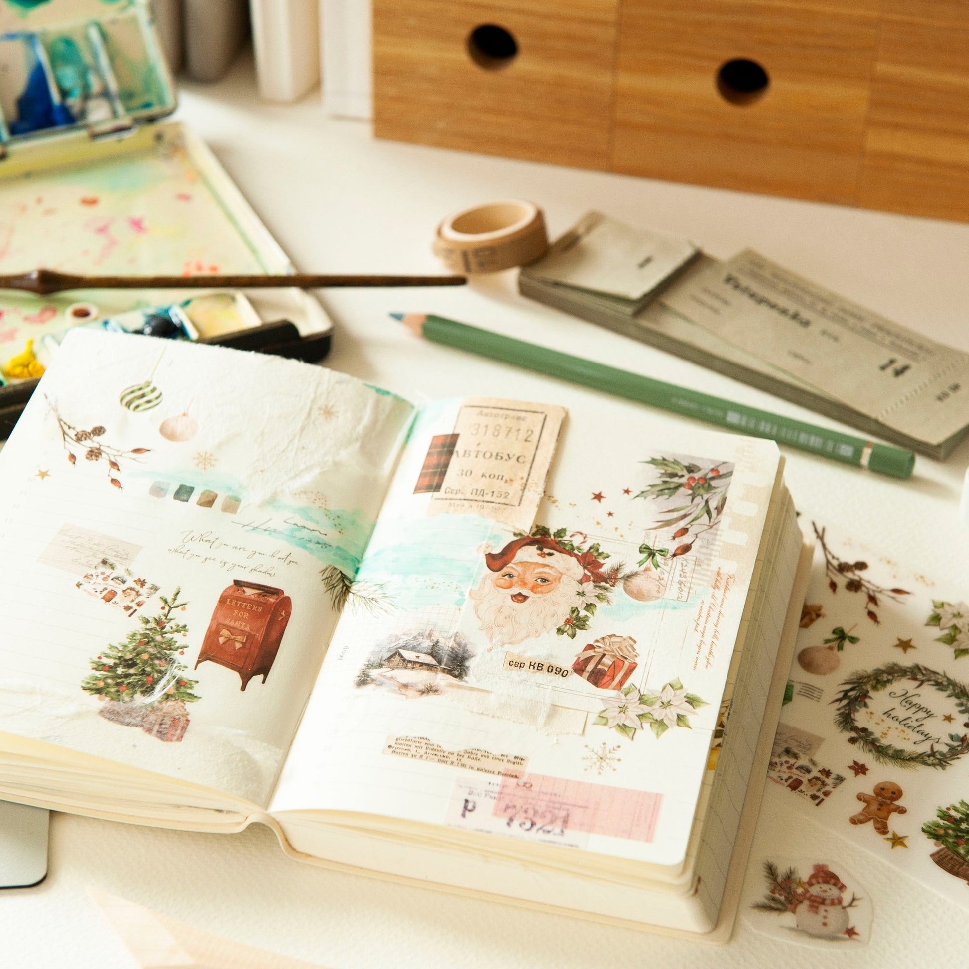 MU Lifestyle Print - On Stickers | Décalcomanies 027 Noël - MU Lifestyle - millenotes