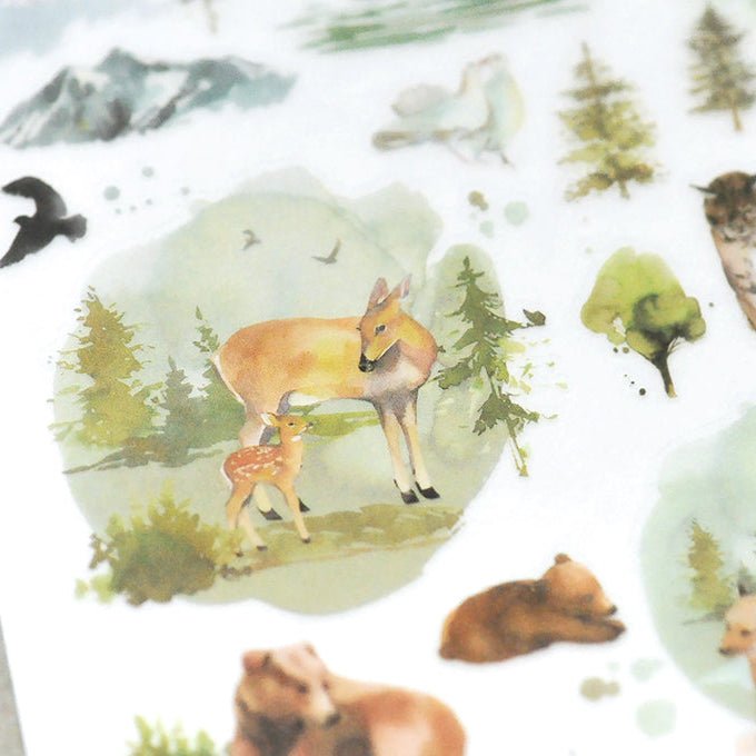 MU Lifestyle Print - On Stickers | Décalcomanies 096 Forêt - MU Lifestyle - millenotes