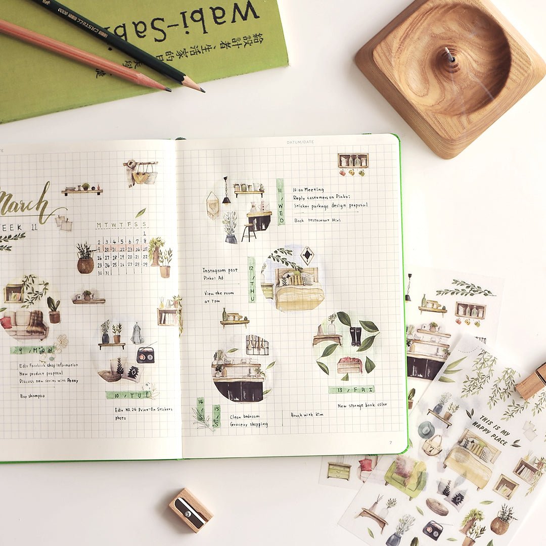 MU Lifestyle Print - On Stickers | Décalcomanies 114 Maison Cosy - MU Lifestyle - millenotes