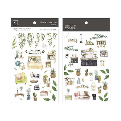 MU Lifestyle Print - On Stickers | Décalcomanies 114 Maison Cosy - MU Lifestyle - millenotes