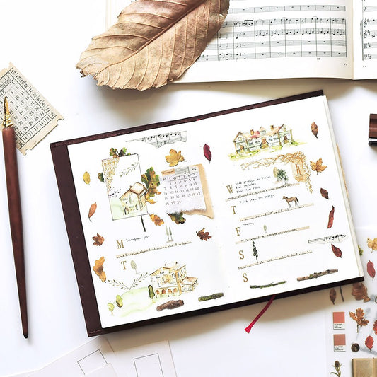 MU Lifestyle Print - On Stickers | Décalcomanies 139 Feuilles d'automne - MU Lifestyle - millenotes