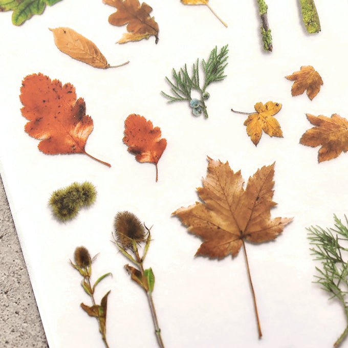 MU Lifestyle Print - On Stickers | Décalcomanies 139 Feuilles d'automne - MU Lifestyle - millenotes