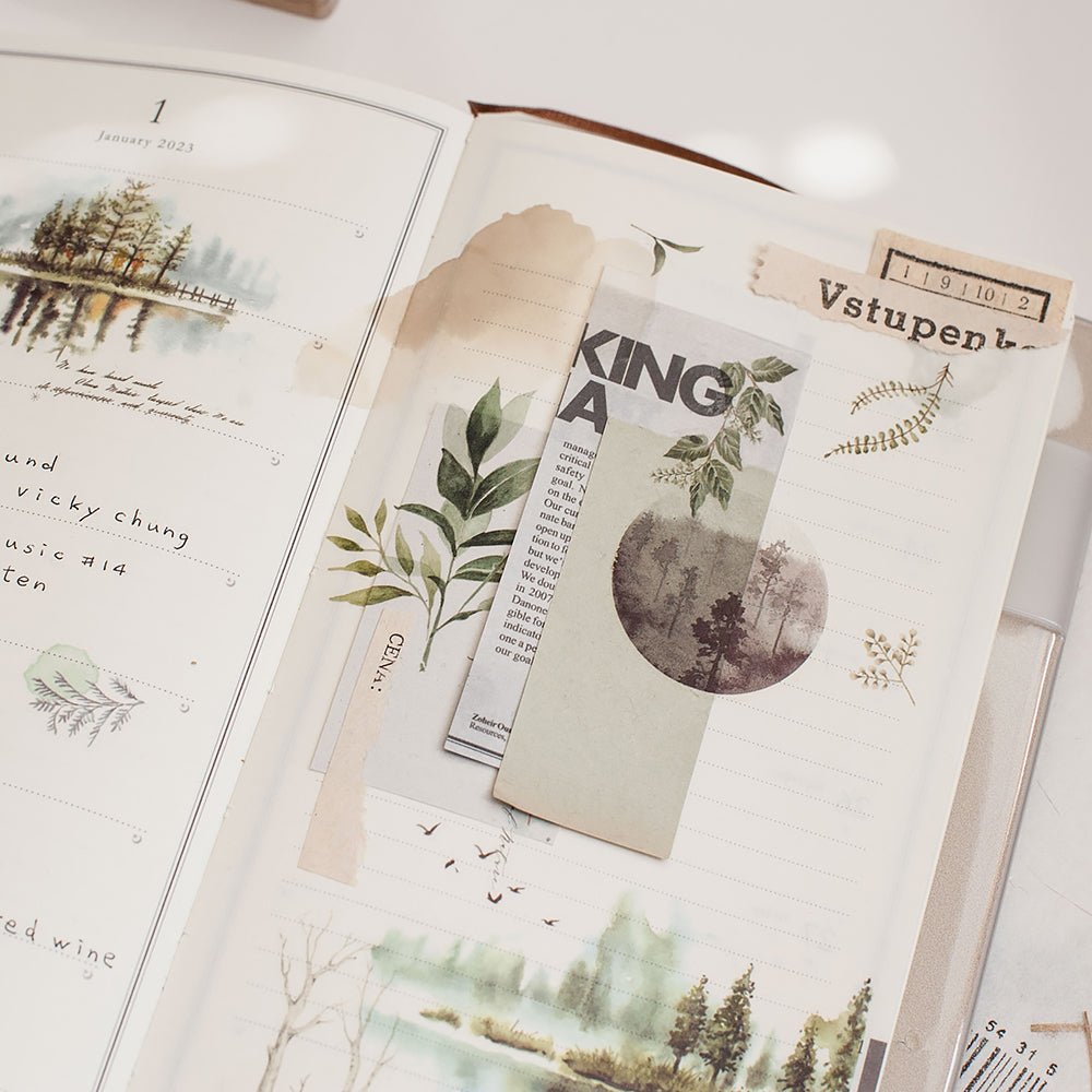 MU Lifestyle Print - On Stickers | Décalcomanies 216 Nature - MU Lifestyle - millenotes