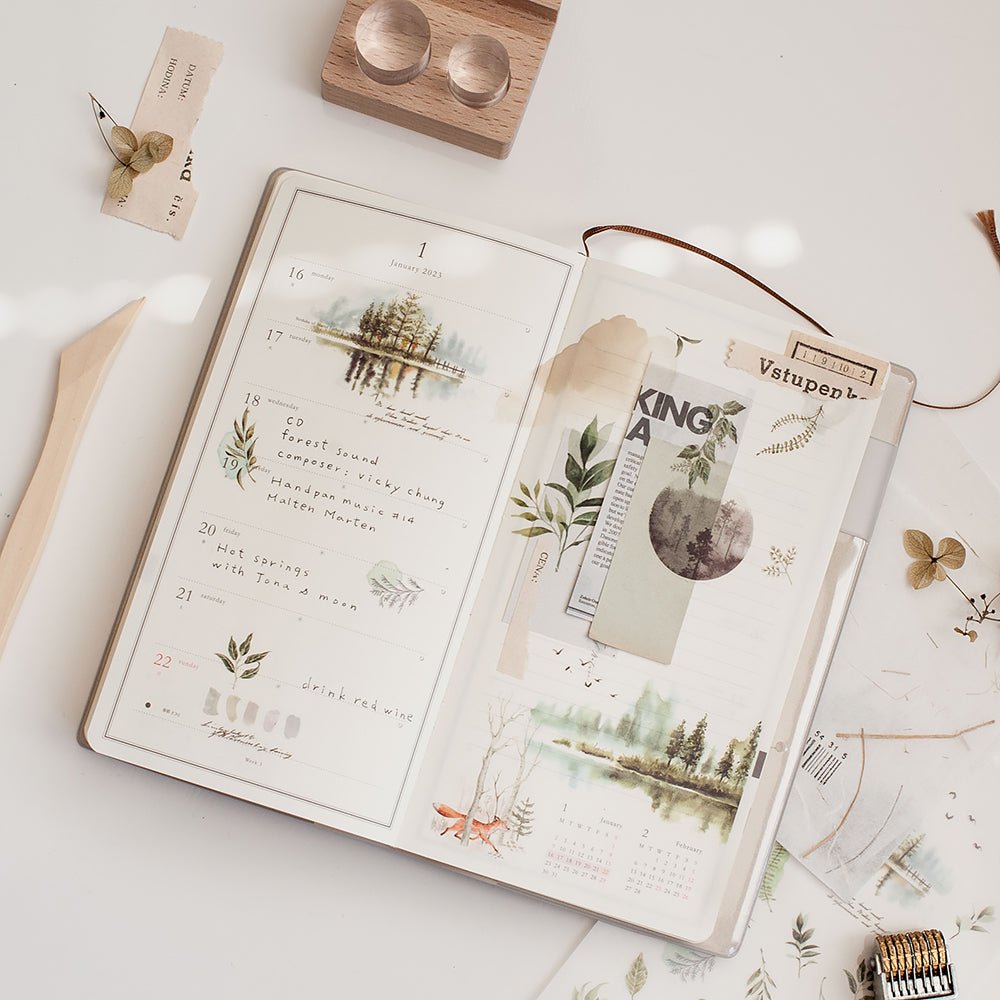 MU Lifestyle Print - On Stickers | Décalcomanies 216 Nature - MU Lifestyle - millenotes