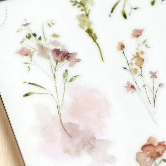 MU Lifestyle Print - On Stickers | Décalcomanies 222 Fleurs - MU Lifestyle - millenotes