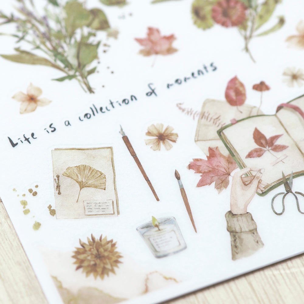 MU Lifestyle Print - On Stickers | Décalcomanies 254 Journaling d'automne - MU Lifestyle - millenotes
