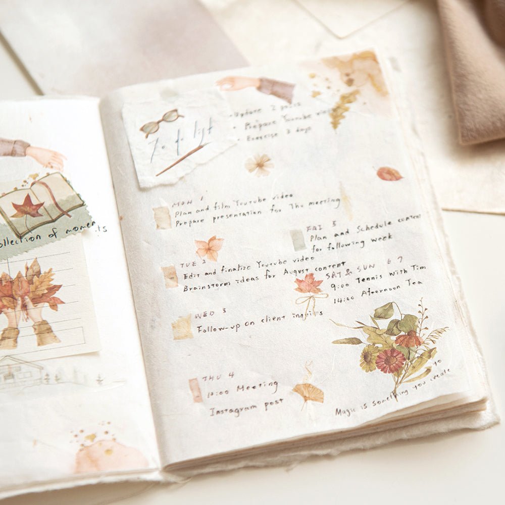 MU Lifestyle Print - On Stickers | Décalcomanies 254 Journaling d'automne - MU Lifestyle - millenotes