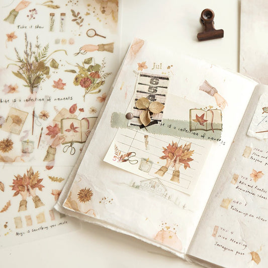 MU Lifestyle Print - On Stickers | Décalcomanies 254 Journaling d'automne - MU Lifestyle - millenotes