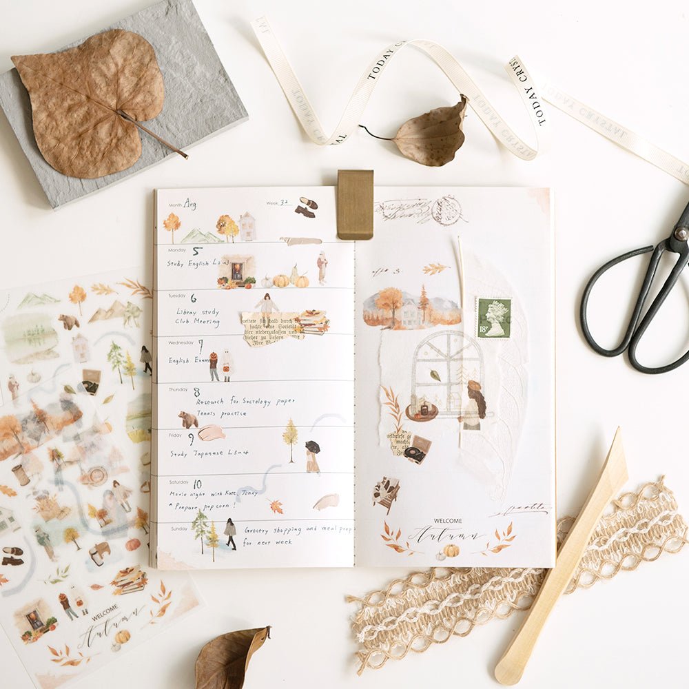 MU Lifestyle Print - On Stickers | Décalcomanies 255 Automne - MU Lifestyle - millenotes