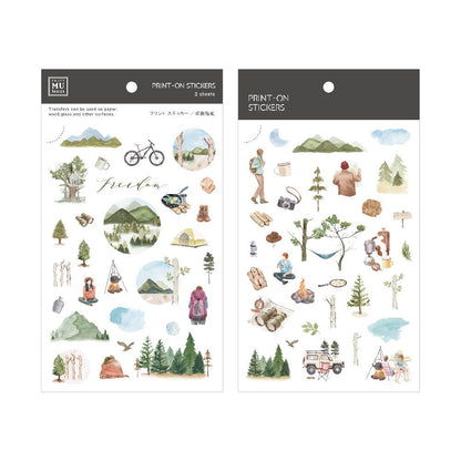 MU Lifestyle Print - On Stickers | Décalcomanies 264 Nature - MU Lifestyle - millenotes