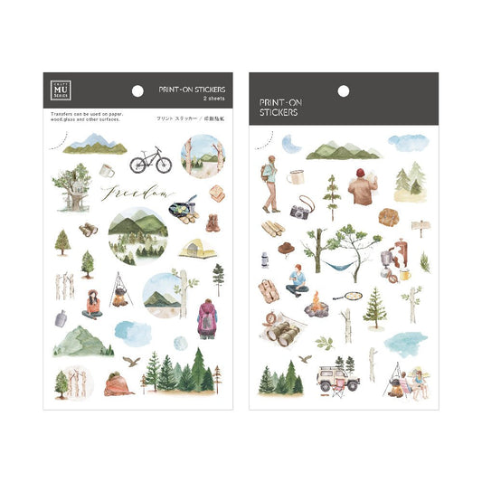 MU Lifestyle Print - On Stickers | Décalcomanies 264 Nature - MU Lifestyle - millenotes