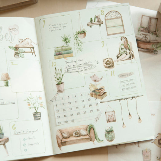 MU Lifestyle Print - On Stickers | Décalcomanies 273 Coin Paisible - MU Lifestyle - millenotes