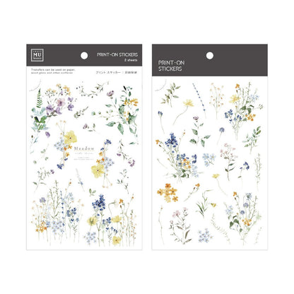 MU Lifestyle Print - On Stickers | Décalcomanies 277 Prairie - MU Lifestyle - millenotes