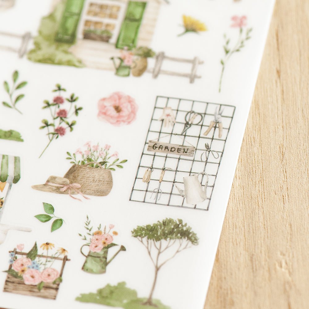 MU Lifestyle Print - On Stickers | Décalcomanies 278 Jardin - MU Lifestyle - millenotes