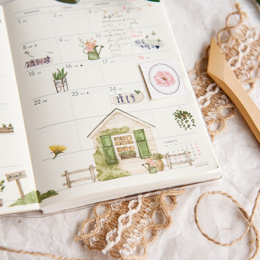 MU Lifestyle Print - On Stickers | Décalcomanies 278 Jardin - MU Lifestyle - millenotes