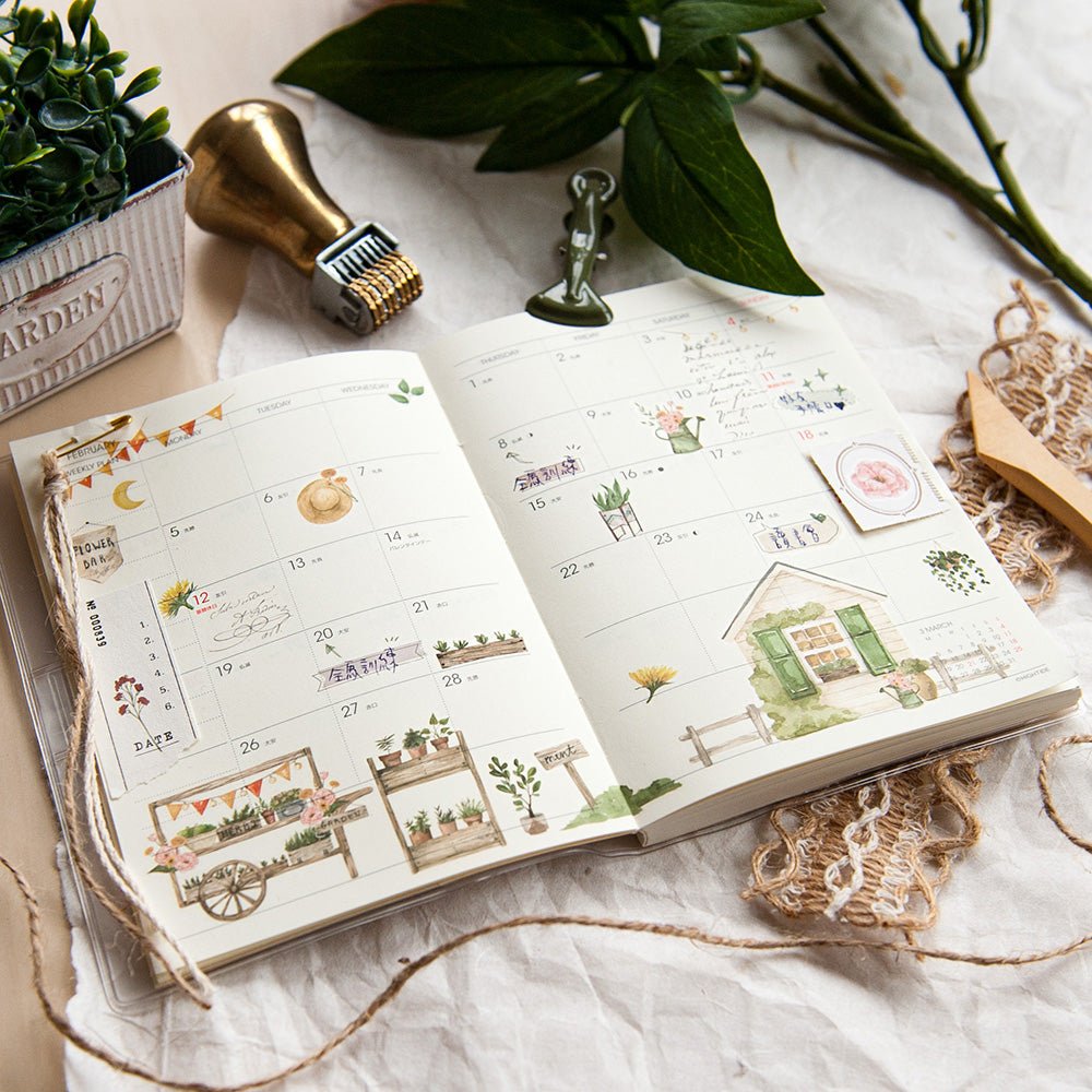 MU Lifestyle Print - On Stickers | Décalcomanies 278 Jardin - MU Lifestyle - millenotes