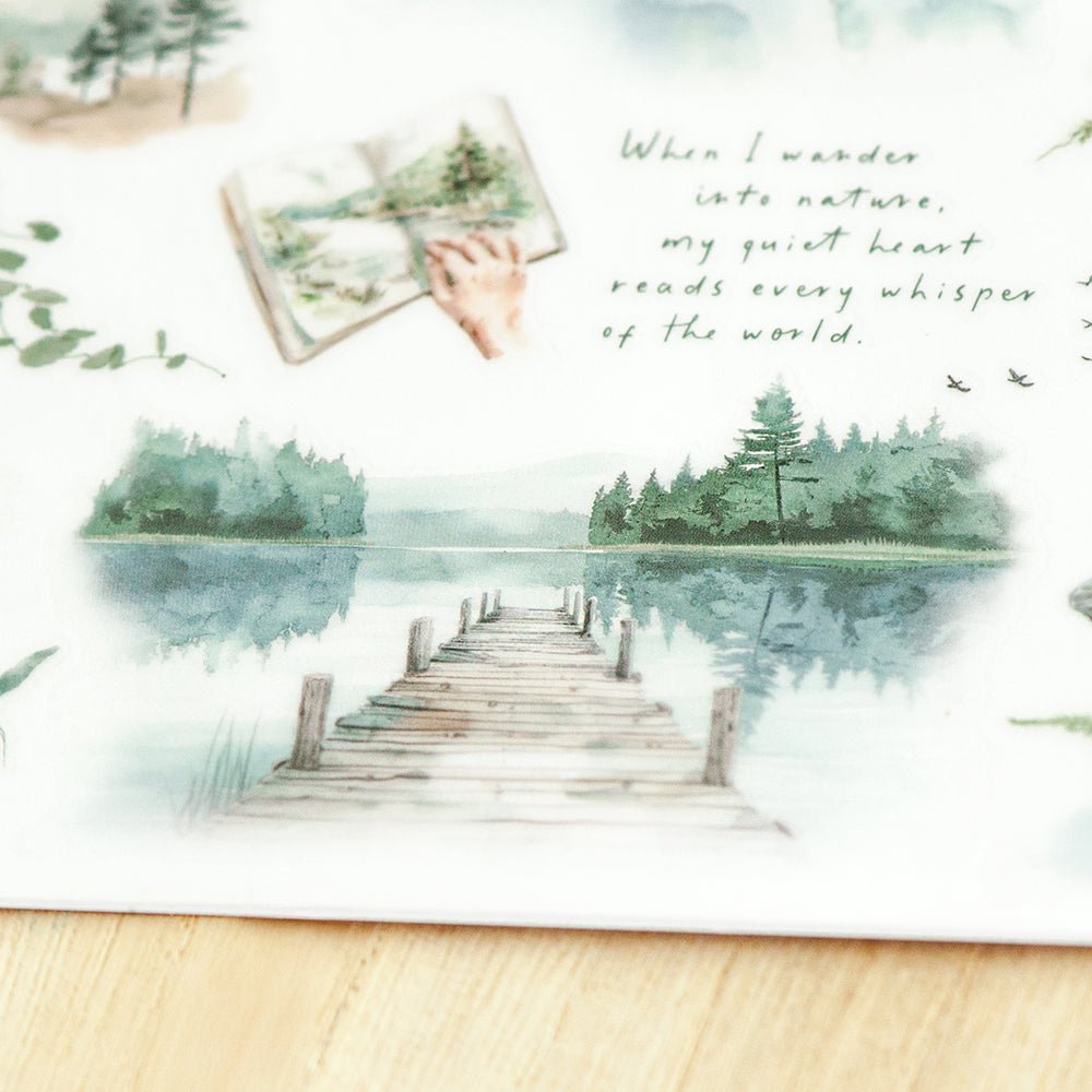 MU Lifestyle Print - On Stickers | Décalcomanies 280 Journal du Lac - MU Lifestyle - millenotes