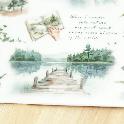 MU Lifestyle Print - On Stickers | Décalcomanies 280 Journal du Lac - MU Lifestyle - millenotes