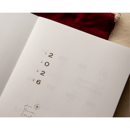 OURS Studio Agenda 2026 Journal Research Project | The Fortune - OURS Studio - millenotes