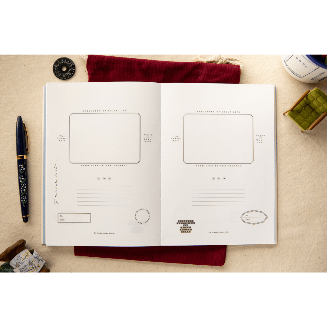 OURS Studio Agenda 2026 Journal Research Project | The Fortune - OURS Studio - millenotes