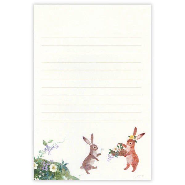 Papier à lettres japonais | Contes | Lapin - NB Co Ltd - millenotes