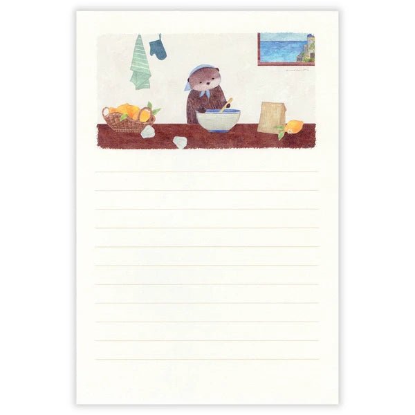 Papier à lettres japonais | Contes | Loutre - NB Co Ltd - millenotes