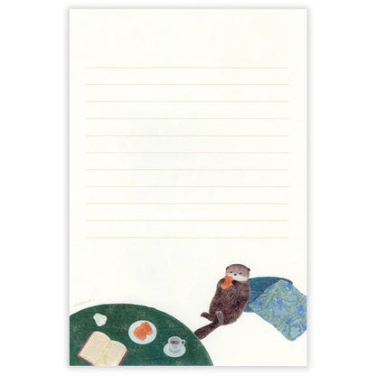 Papier à lettres japonais | Contes | Loutre - NB Co Ltd - millenotes