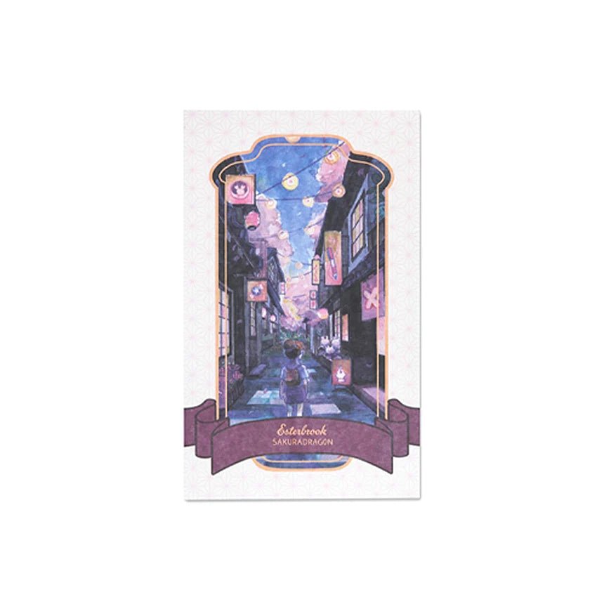 Papier Buvard | Esterbrook x SAKURADRAGON | Sakura Street - Esterbrook - millenotes