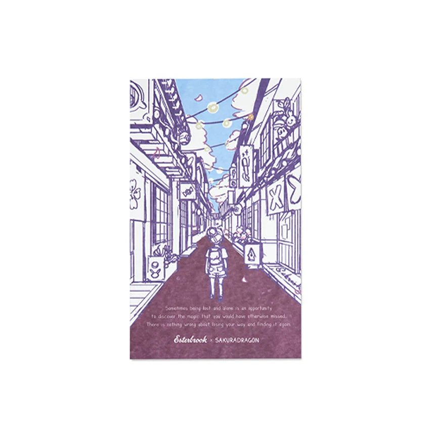 Papier Buvard | Esterbrook x SAKURADRAGON | Sakura Street - Esterbrook - millenotes