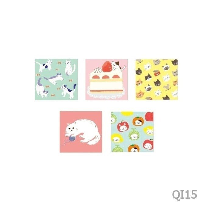 Papier Décoratif | FURUKAWASHIKO | 4 variants - FURUKAWASHIKO - Chats 2 - QI15 - millenotes