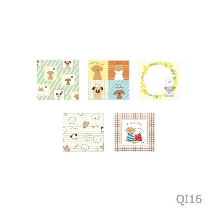 Papier Décoratif | FURUKAWASHIKO | 4 variants - FURUKAWASHIKO - Chiens 1 - QI16 - millenotes