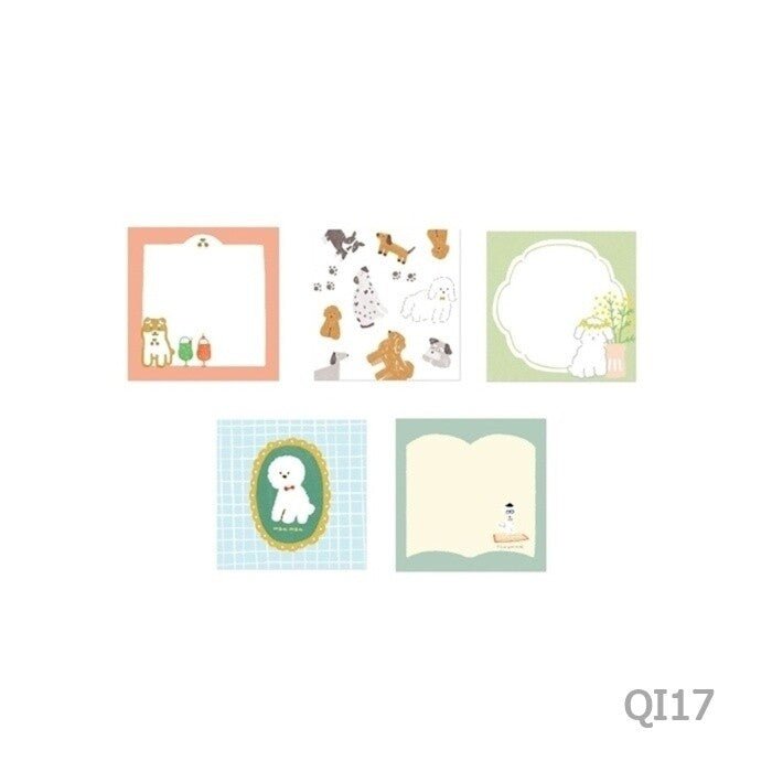Papier Décoratif | FURUKAWASHIKO | 4 variants - FURUKAWASHIKO - Chiens 2 - QI17 - millenotes