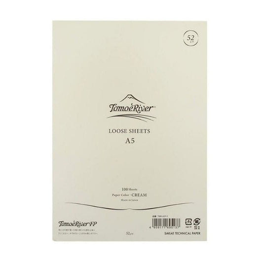 Papier Tomoe River | A5 100 feuilles | Pages vierges | Papier crème - Tomoe River - millenotes