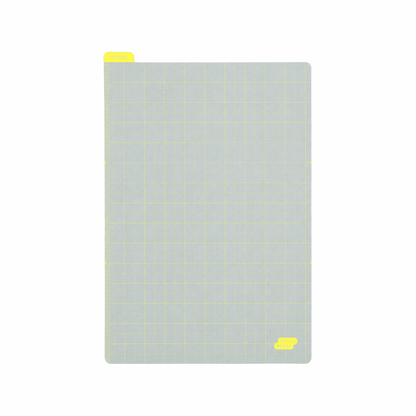 Pencil Board | Hobonichi HON | Ice Gray x Yellow – A5 & A6 - Hobonichi Techo - A5 - millenotes