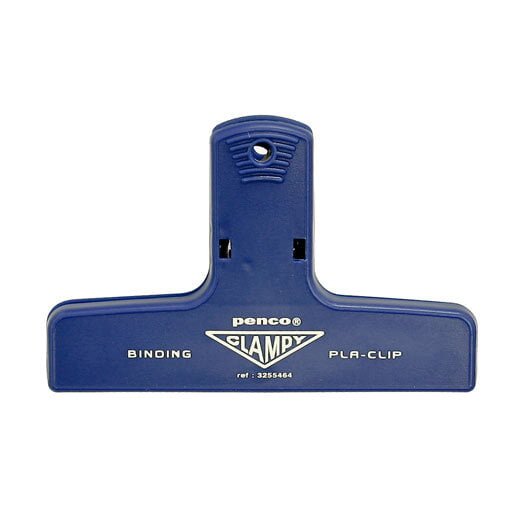 Penco | Pince Clip Acrylique CLAMPY | Bleu marine - Penco - millenotes