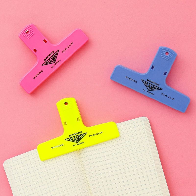 Penco | Pince Clip Acrylique CLAMPY | Bleu - Penco - millenotes