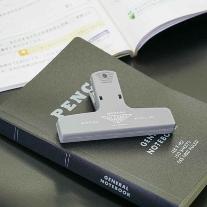 Penco | Pince Clip Acrylique CLAMPY | Gris - Penco - millenotes