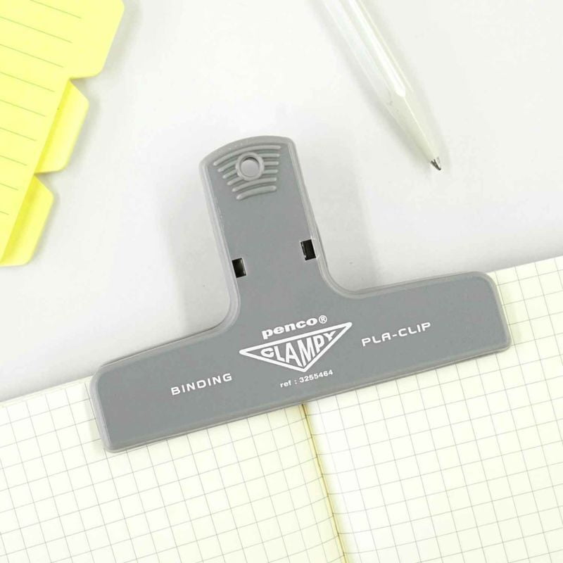 Penco | Pince Clip Acrylique CLAMPY | Gris - Penco - millenotes