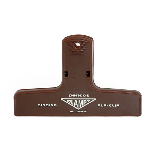 Penco | Pince Clip Acrylique CLAMPY | Marron - Penco - millenotes