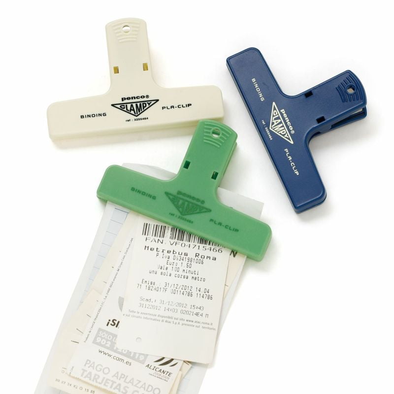 Penco | Pince Clip Acrylique CLAMPY | Menthe - Penco - millenotes