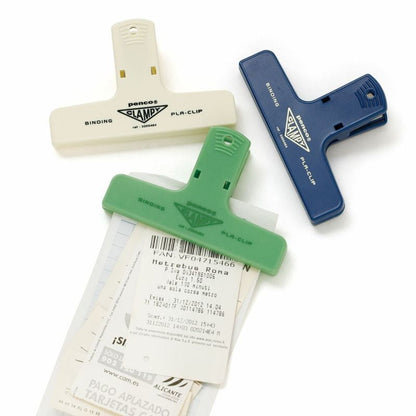 Penco | Pince Clip Acrylique CLAMPY | Menthe - Penco - millenotes
