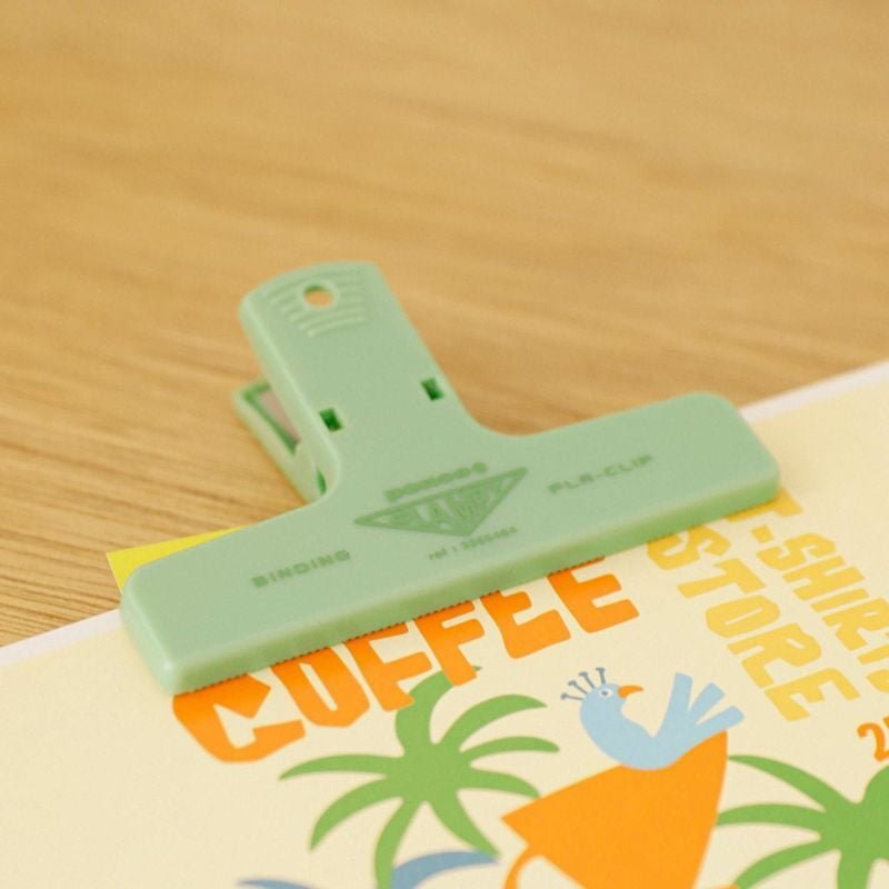 Penco | Pince Clip Acrylique CLAMPY | Menthe - Penco - millenotes