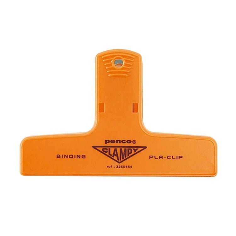 Penco | Pince Clip Acrylique CLAMPY | Orange - Penco - millenotes